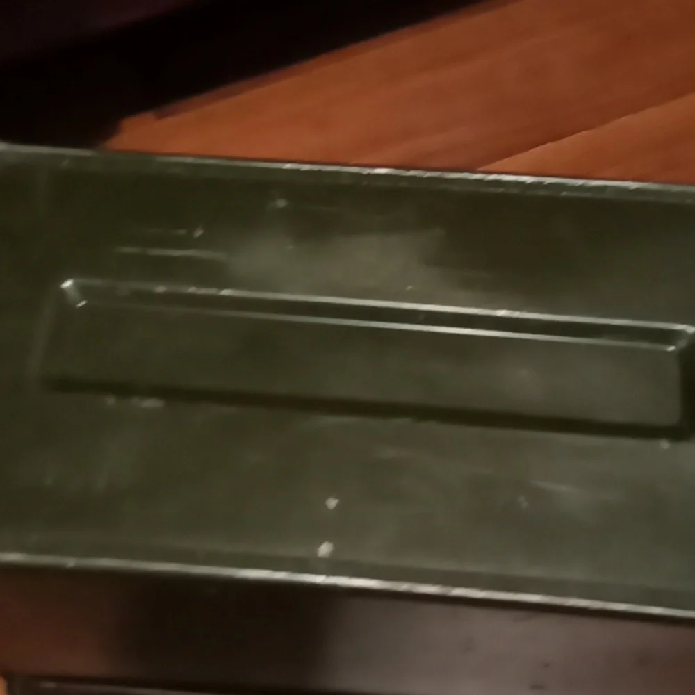 Vintage US Army Ammo Box.